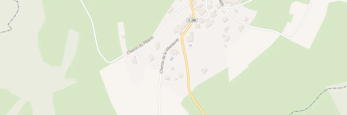 Plan du 2 Che de la Villeneuve au Moutherot