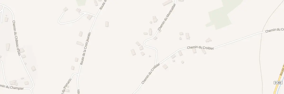 Plan du 111 Che du Montcellier à Saint-Béron