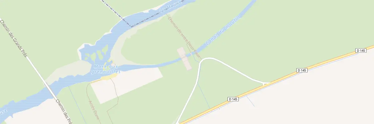 Plan du 1 Che du Moulin de Traveron à Sauvigny