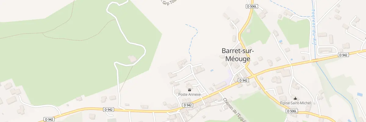 Plan du 5 Mte du Pigeonnier à Barret-sur-Méouge