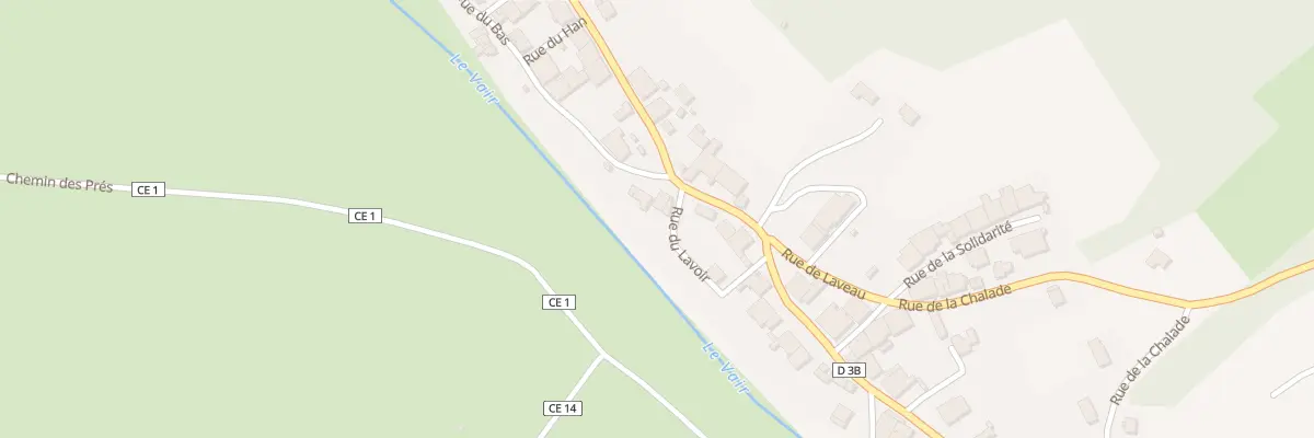 Plan du 1 Rue du Bas à Soulosse-sous-Saint-Élophe