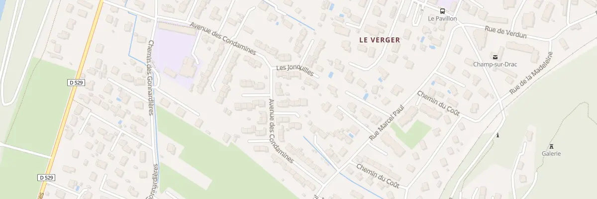 Plan du 31 Av des Condamines à Champ-sur-Drac