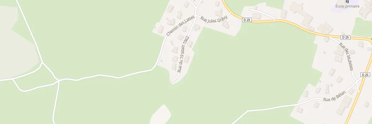 Plan du 9 Rue du 19 Mars 1962 à Viry