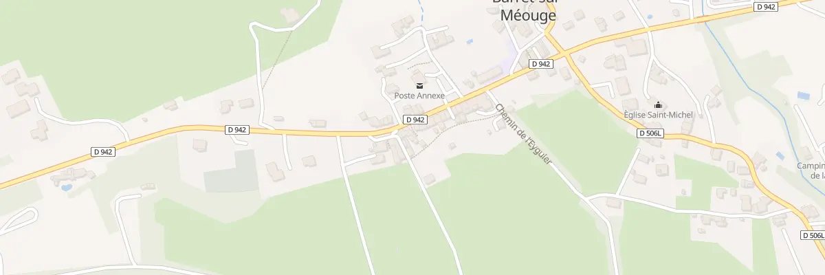 Plan du 5070 Le Village à Barret-sur-Méouge