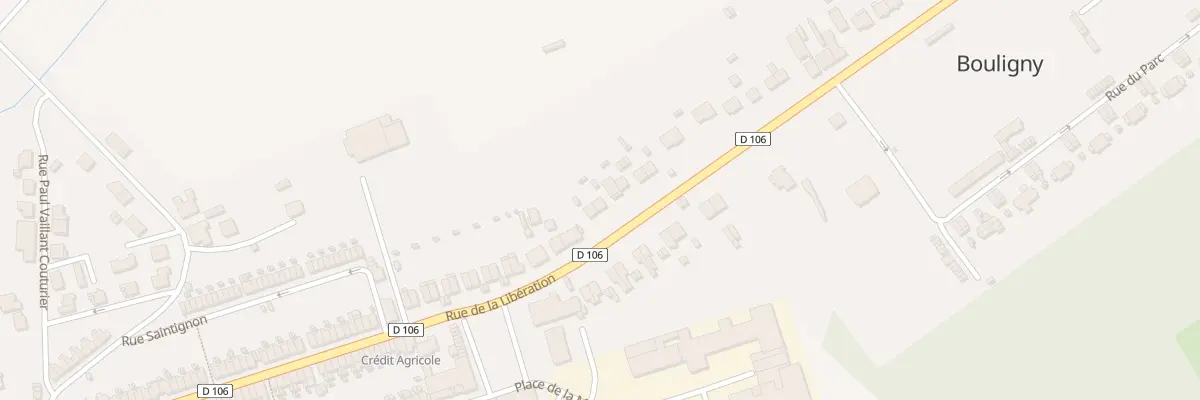 Plan du 68 Rue de la Libération à Bouligny