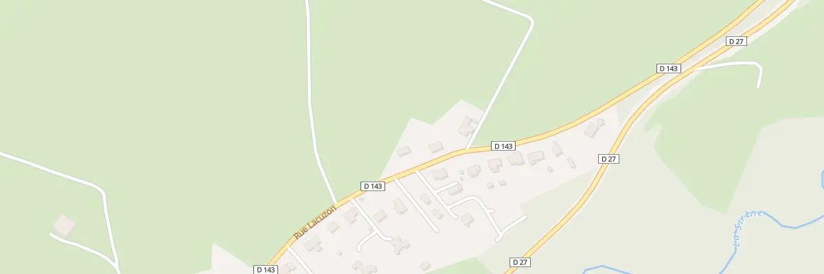 Plan du 27 Rue Lacuzon à Charézier