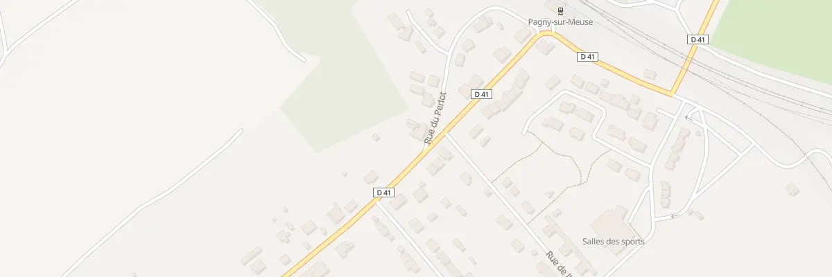 Plan du 1 Rue du Perlot à Pagny-sur-Meuse