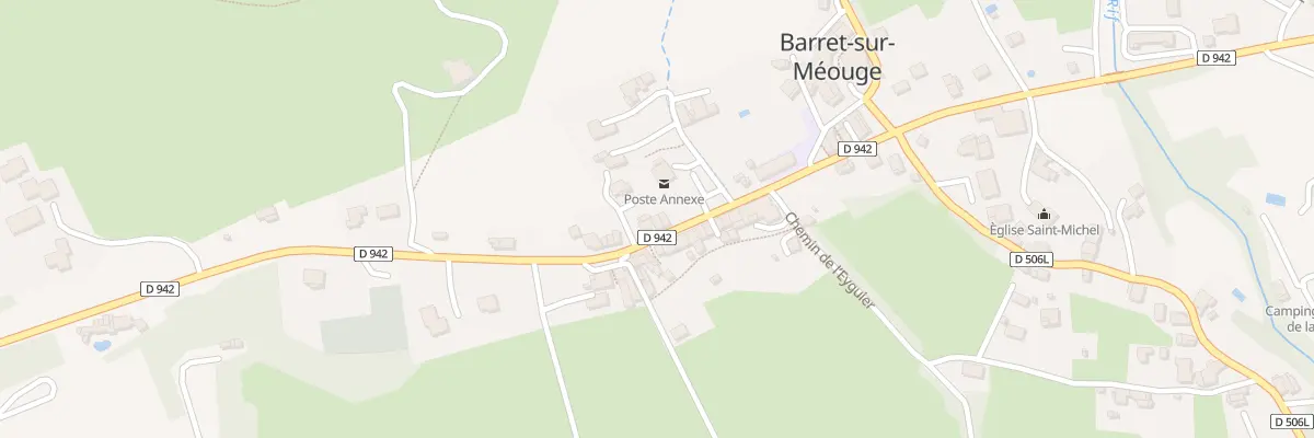 Plan du 5146 Le Village à Barret-sur-Méouge