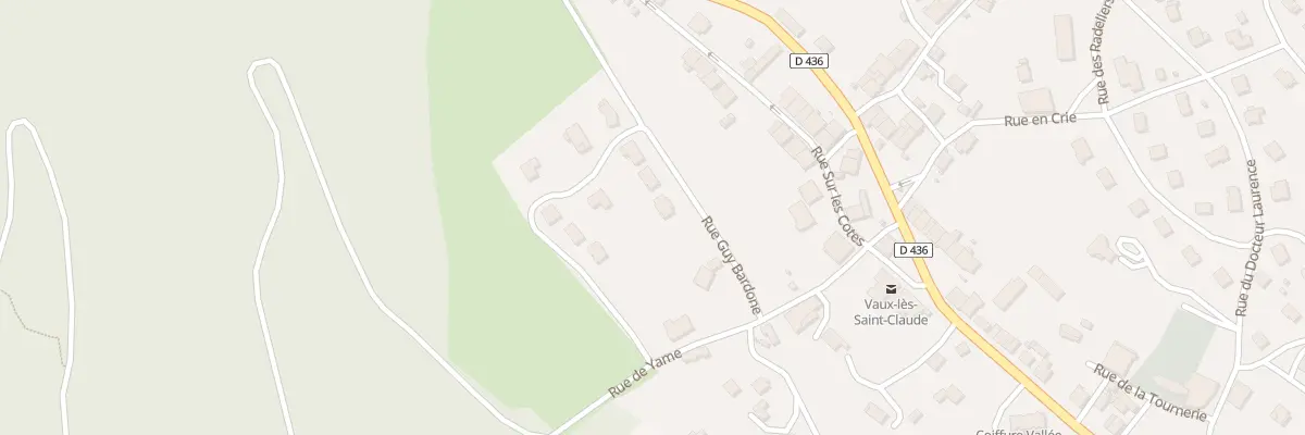 Plan du 320 En Corps à Vaux-lès-Saint-Claude