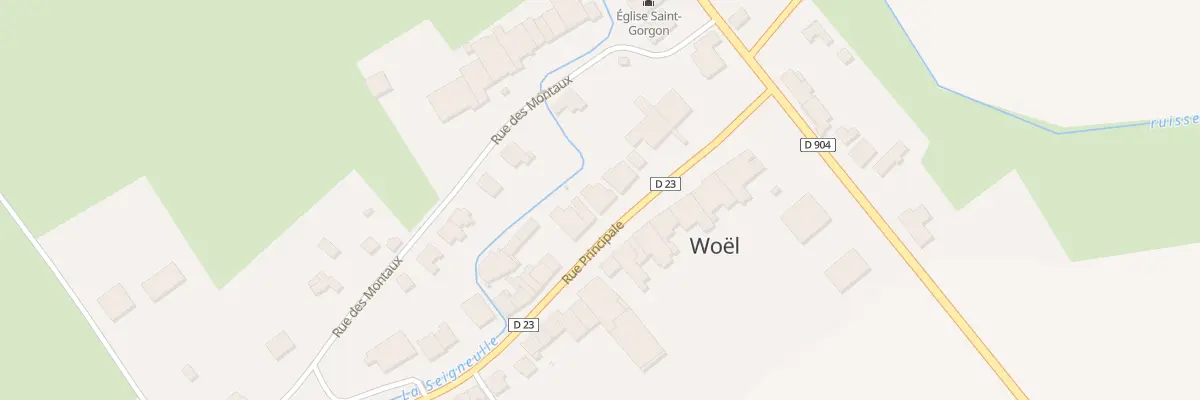 Plan du 10 Rue Principale à Woël
