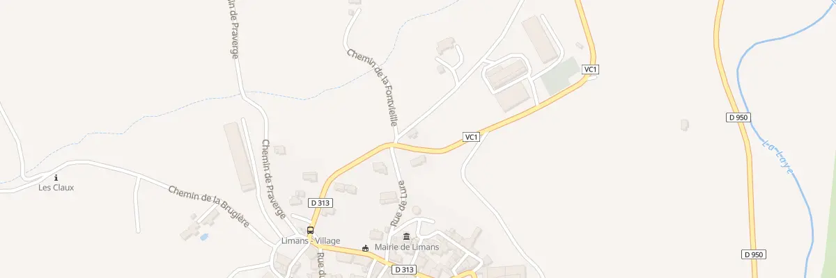 Plan du 7045 Le Clot de Bernard à Limans