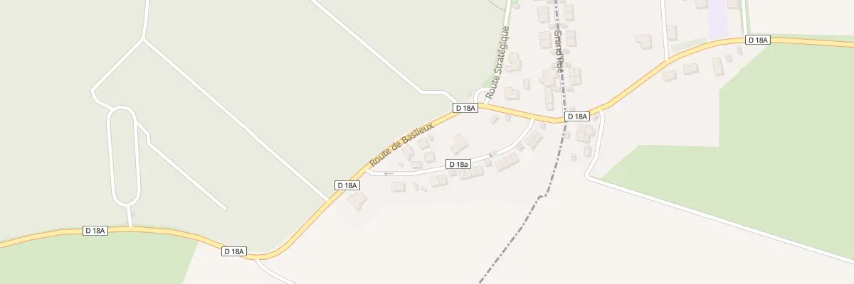 Plan du 3 Rte de Baslieux à Doncourt-lès-Longuyon