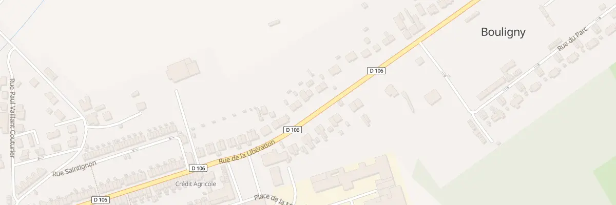 Plan du 66 Rue de la Libération à Bouligny