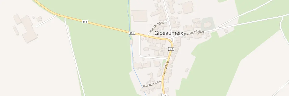 Plan du 6 Rue du Château à Gibeaumeix