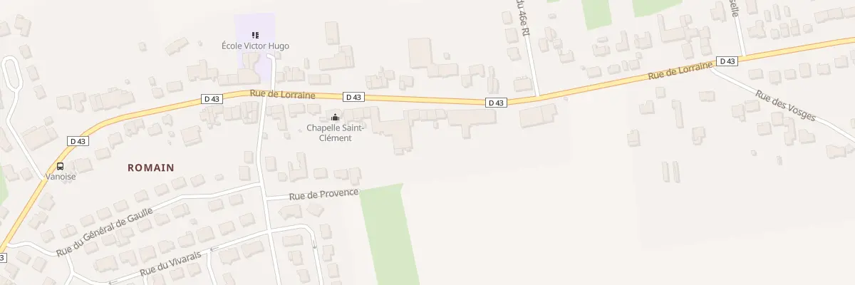 Plan du 54B Rue de Lorraine à Cosnes-et-Romain
