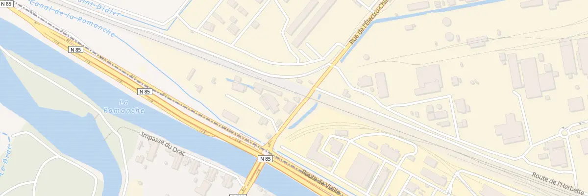 Plan du 101 Rue de l’Electro Chimie à Jarrie