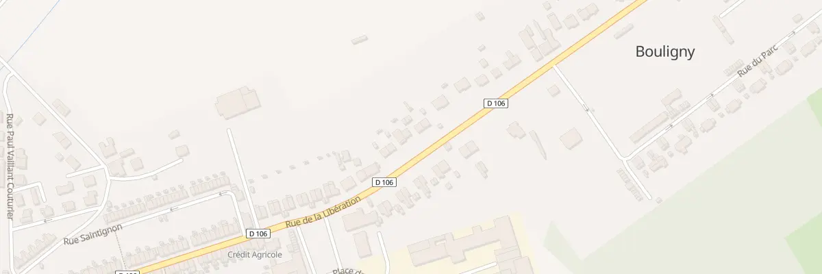 Plan du 64 Rue de la Libération à Bouligny