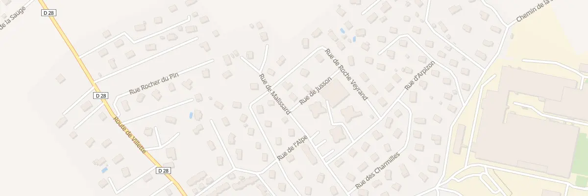 Plan du 10 Rue de Malissard à Saint-Laurent-du-Pont