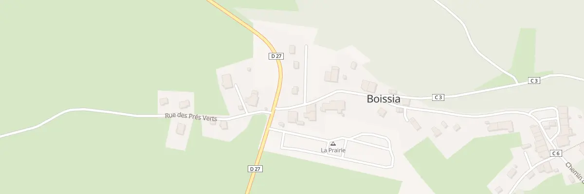 Plan du 36 Rue de la Mairie à Boissia
