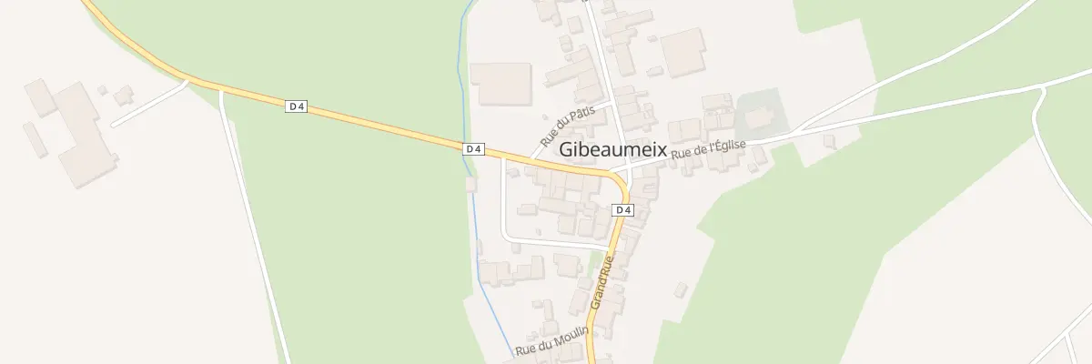 Plan du 29 Gr Grand Rue à Gibeaumeix
