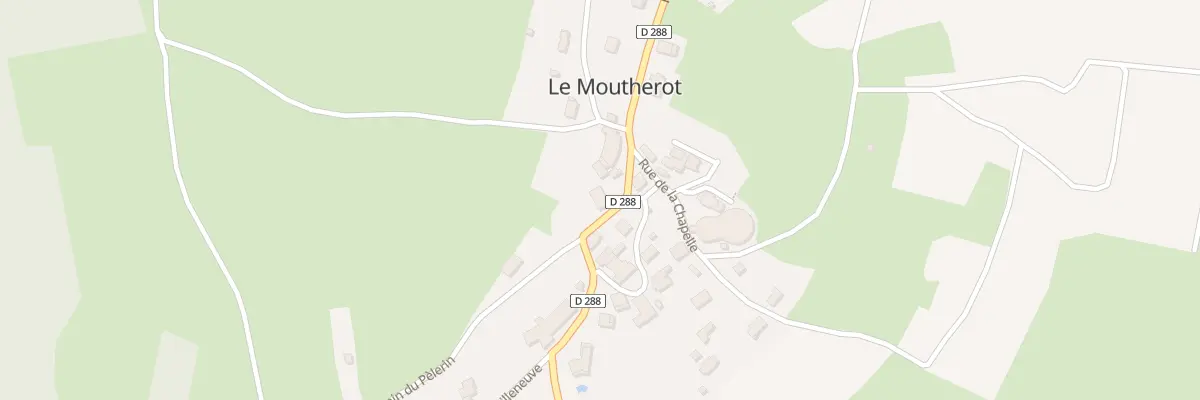 Plan du 25 Rue des Granges au Moutherot