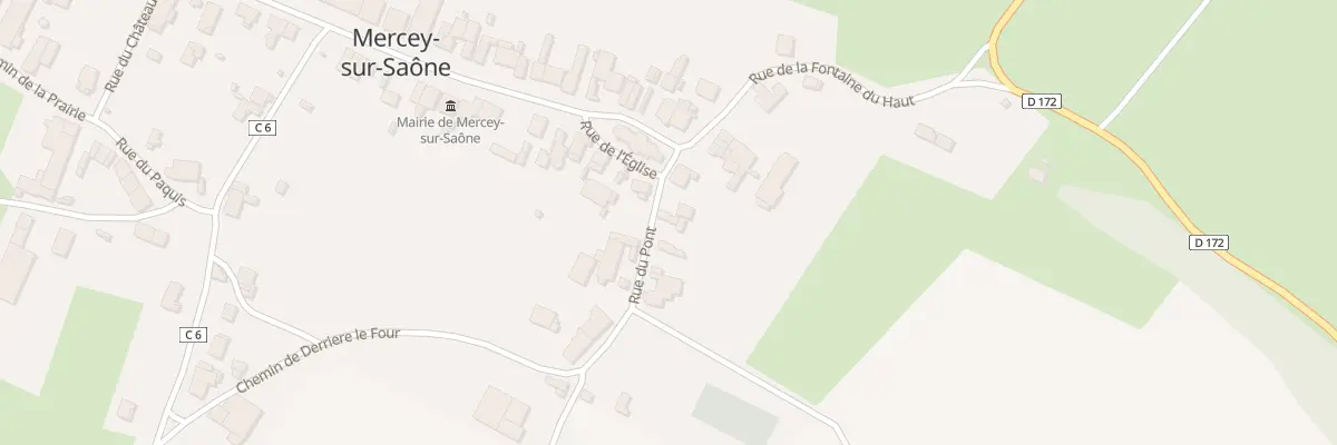 Plan du 2 Rue du Pont à Mercey-sur-Saône