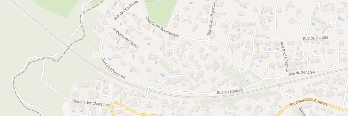 Plan du 79E Che de Roustagnon à Bandol