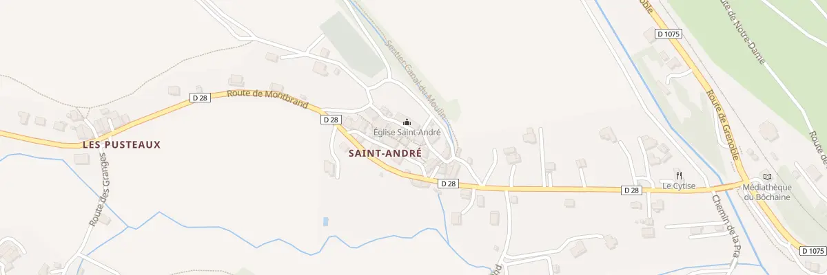 Plan du 97 Mte de l’Eglise à La Faurie