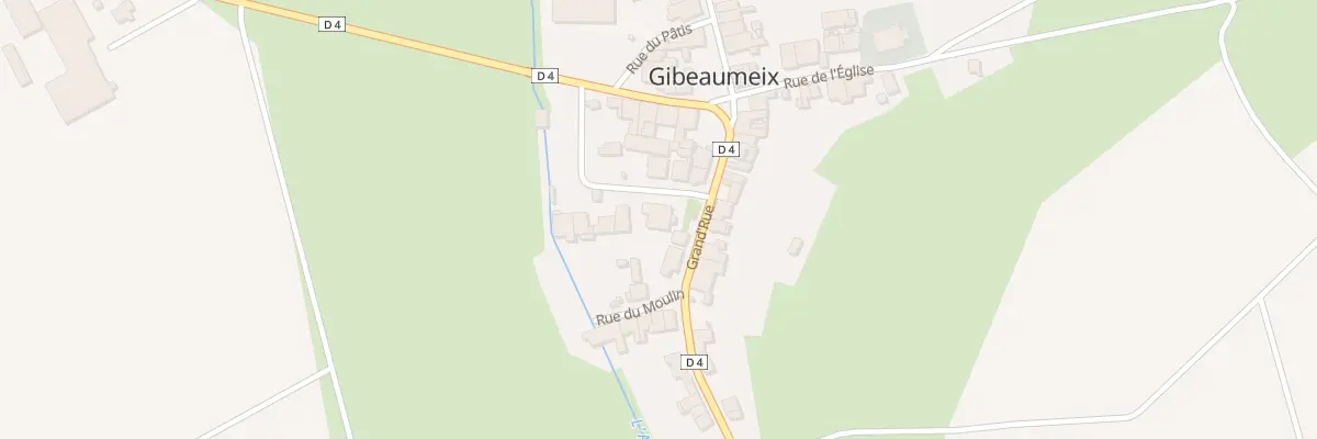 Plan du 1 Rue du Château à Gibeaumeix