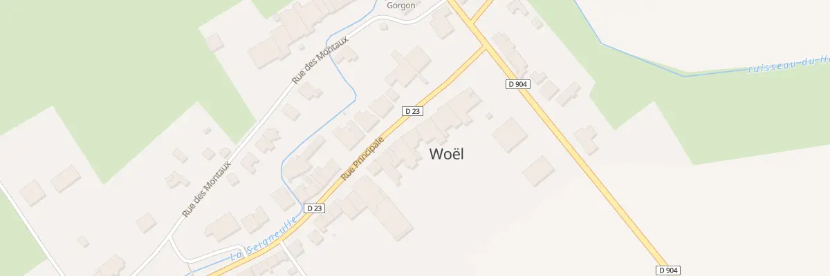 Plan du 7 Rue Principale à Woël