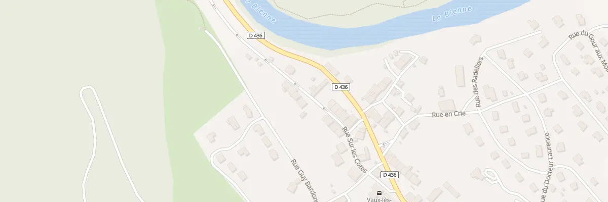 Plan du 185 Rue sur les Côtes à Vaux-lès-Saint-Claude