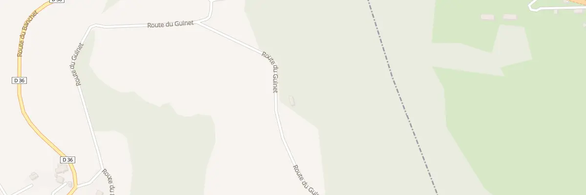 Plan du 609 Rte du Guinet à Verel-de-Montbel