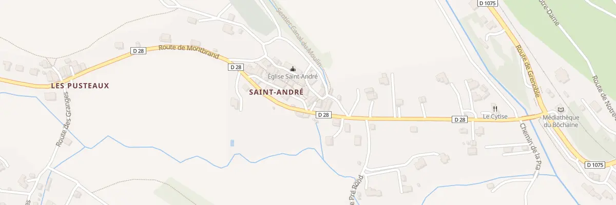 Plan du 2 Rue Etroite à La Faurie