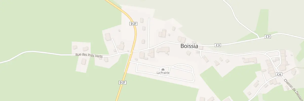 Plan du 63 Rue de la Mairie à Boissia