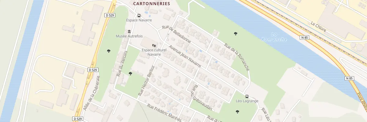 Plan du 77 Av Jean Navarre à Champ-sur-Drac