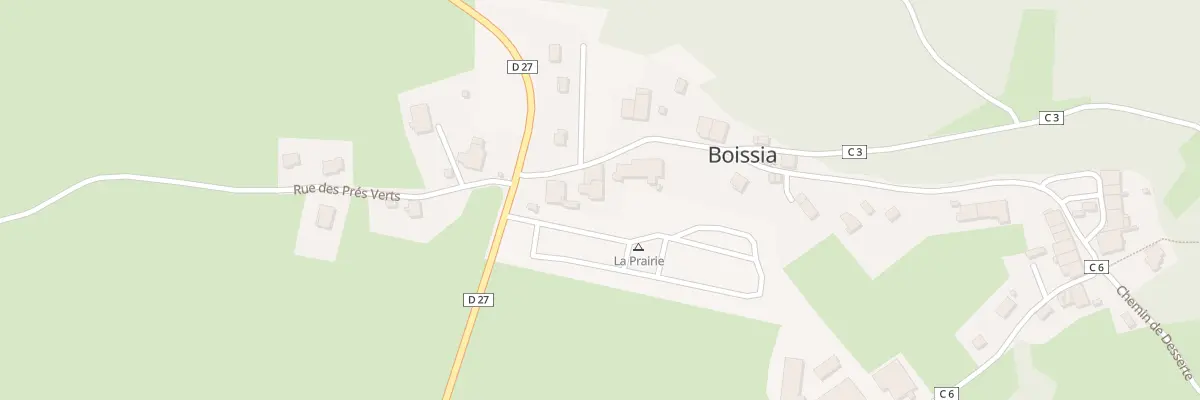 Plan du 65 Rue de la Mairie à Boissia