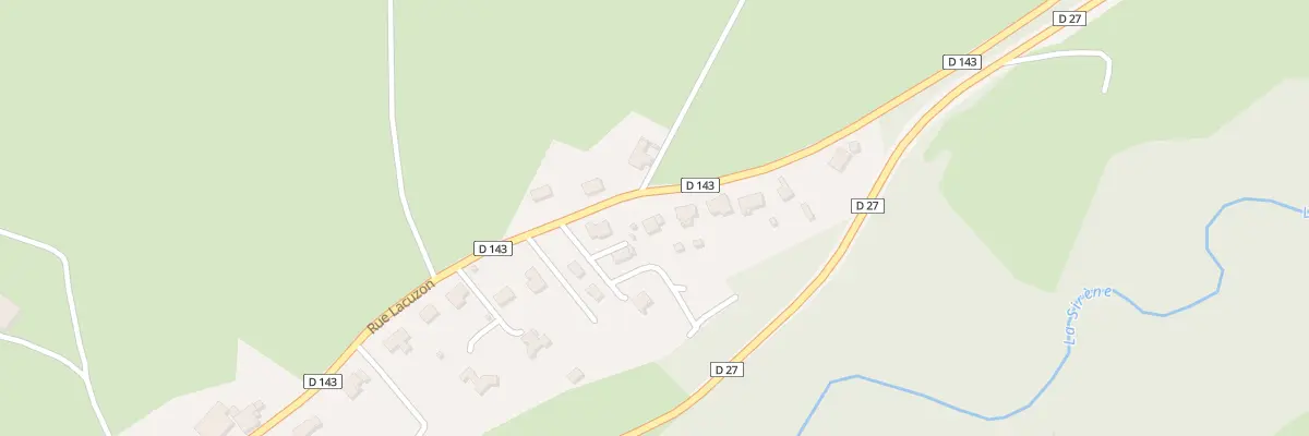 Plan du 22 Rue Lacuzon à Charézier