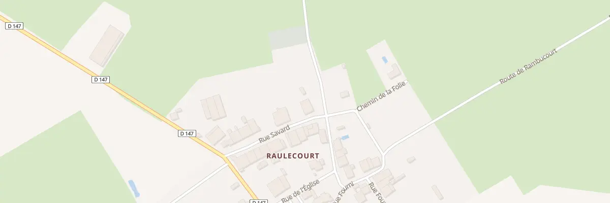 Plan du 9 Rue Savard à Broussey-Raulecourt
