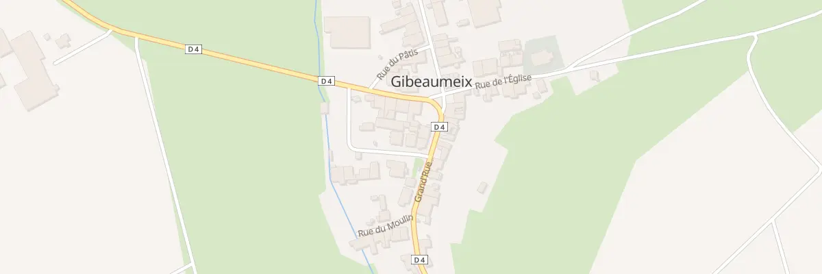 Plan du 2 Rue du Château à Gibeaumeix