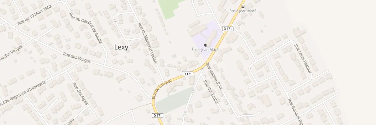 Plan du 11 Rue de Longwy à Lexy