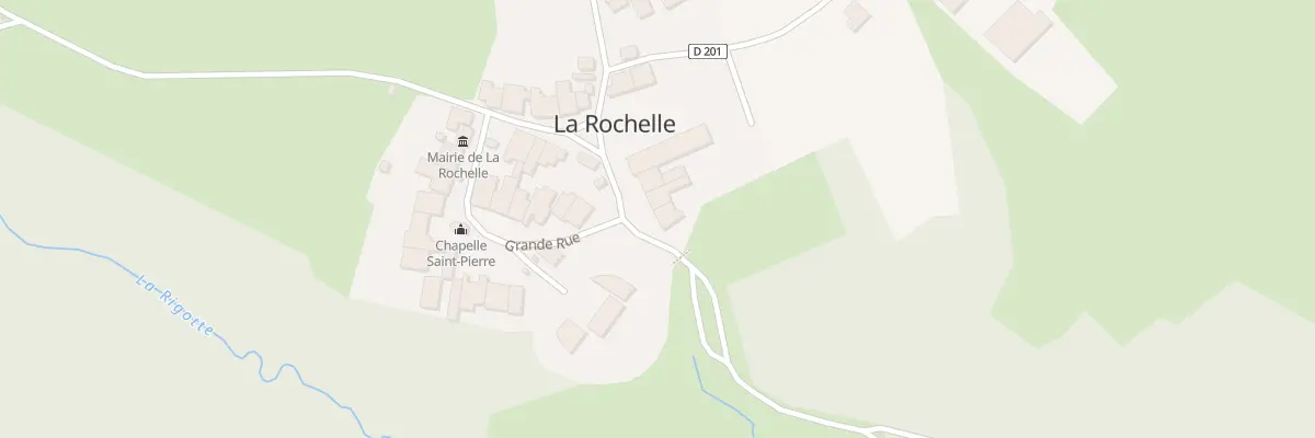Plan du 2B Rue Basse à La Rochelle