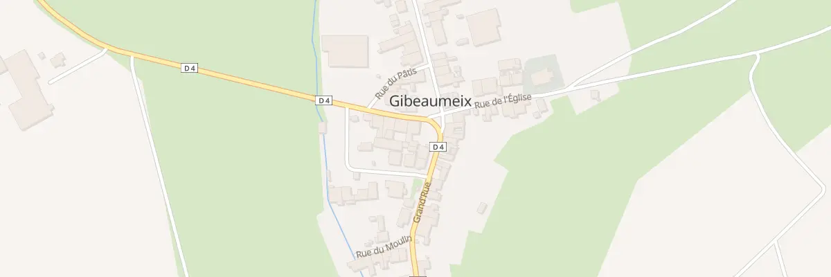 Plan du 23 Gr Grand Rue à Gibeaumeix