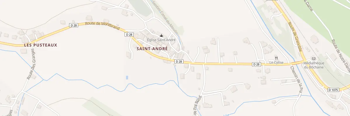 Plan du 5147 Saint Andre à La Faurie