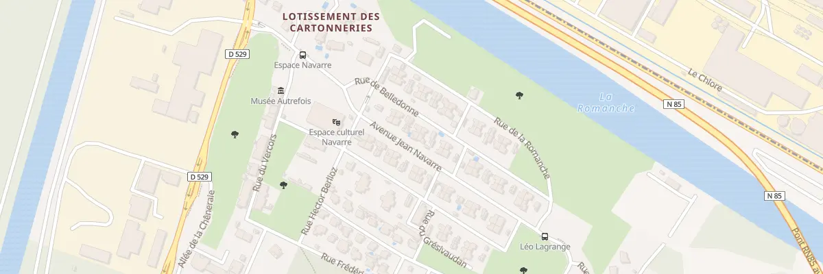 Plan du 50 Av Jean Navarre à Champ-sur-Drac