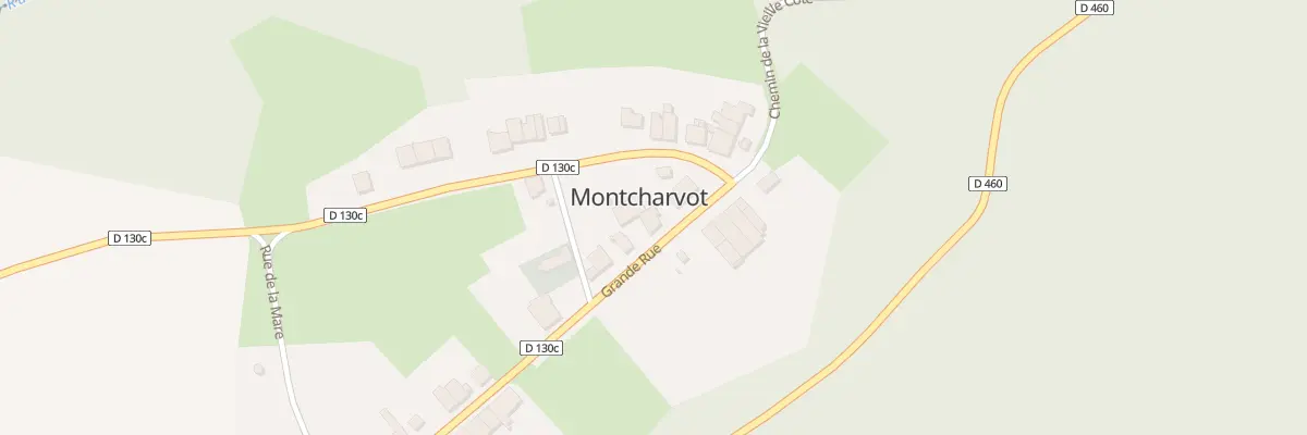 Plan du 29 Gr Grande Rue à Montcharvot