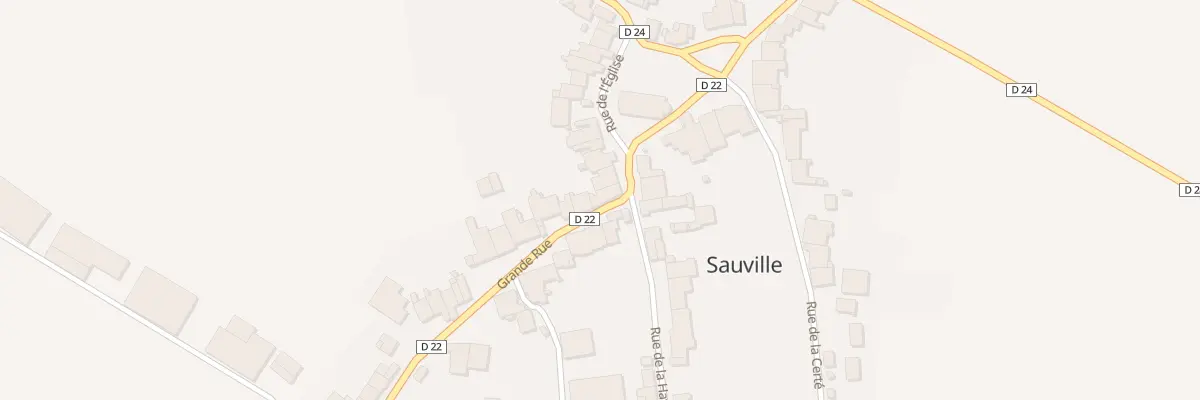 Plan du 6 Rue Grande Rue à Sauville
