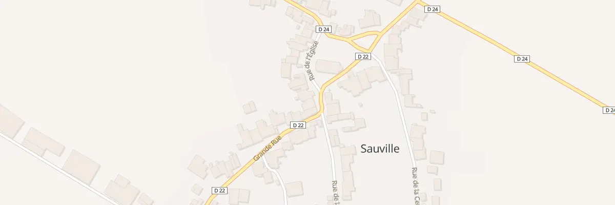 Plan du 4 Grande Rue à Sauville