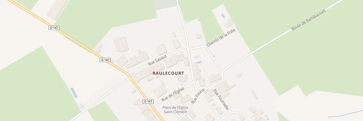 Plan du 12 Rue Savard à Broussey-Raulecourt