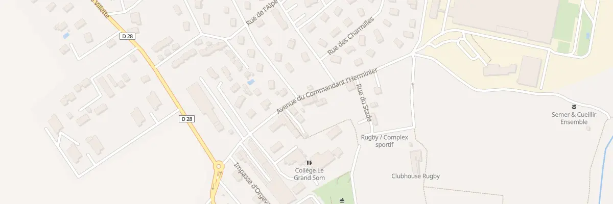 Plan du 16 Rue du Cdt l’Herminier à Saint-Laurent-du-Pont