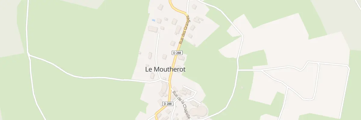 Plan du 12 Rue des Granges au Moutherot
